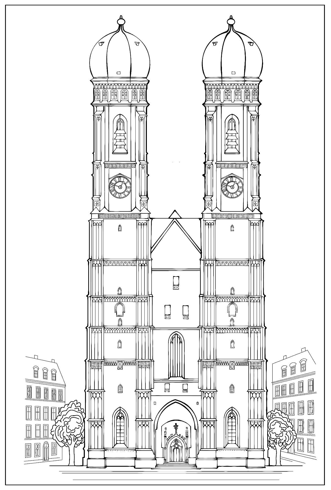 Malbuch München