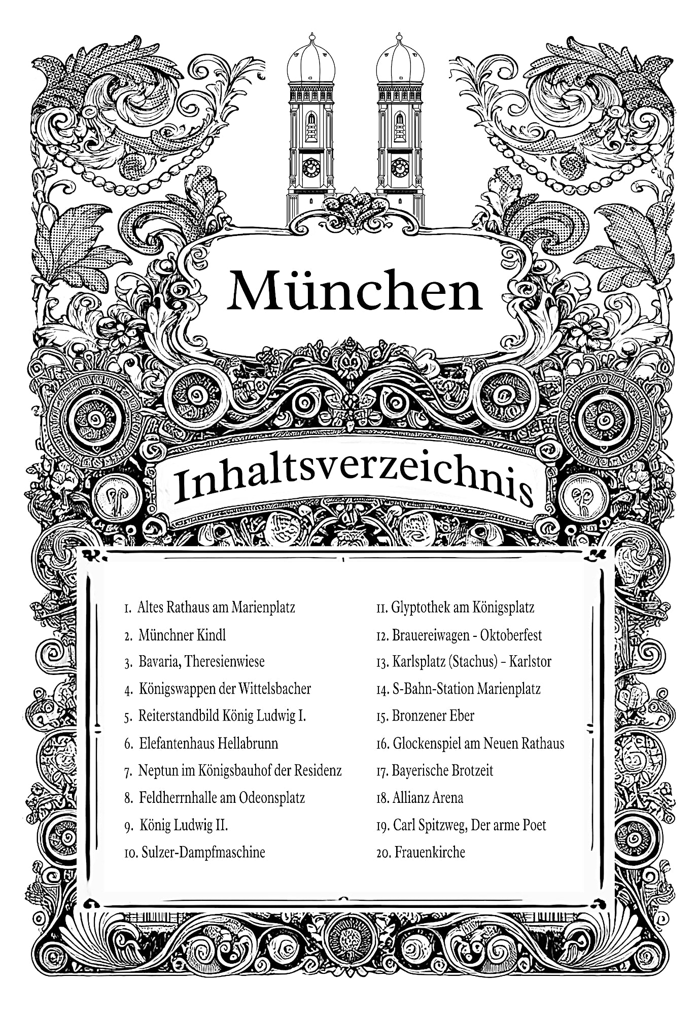 Malbuch München