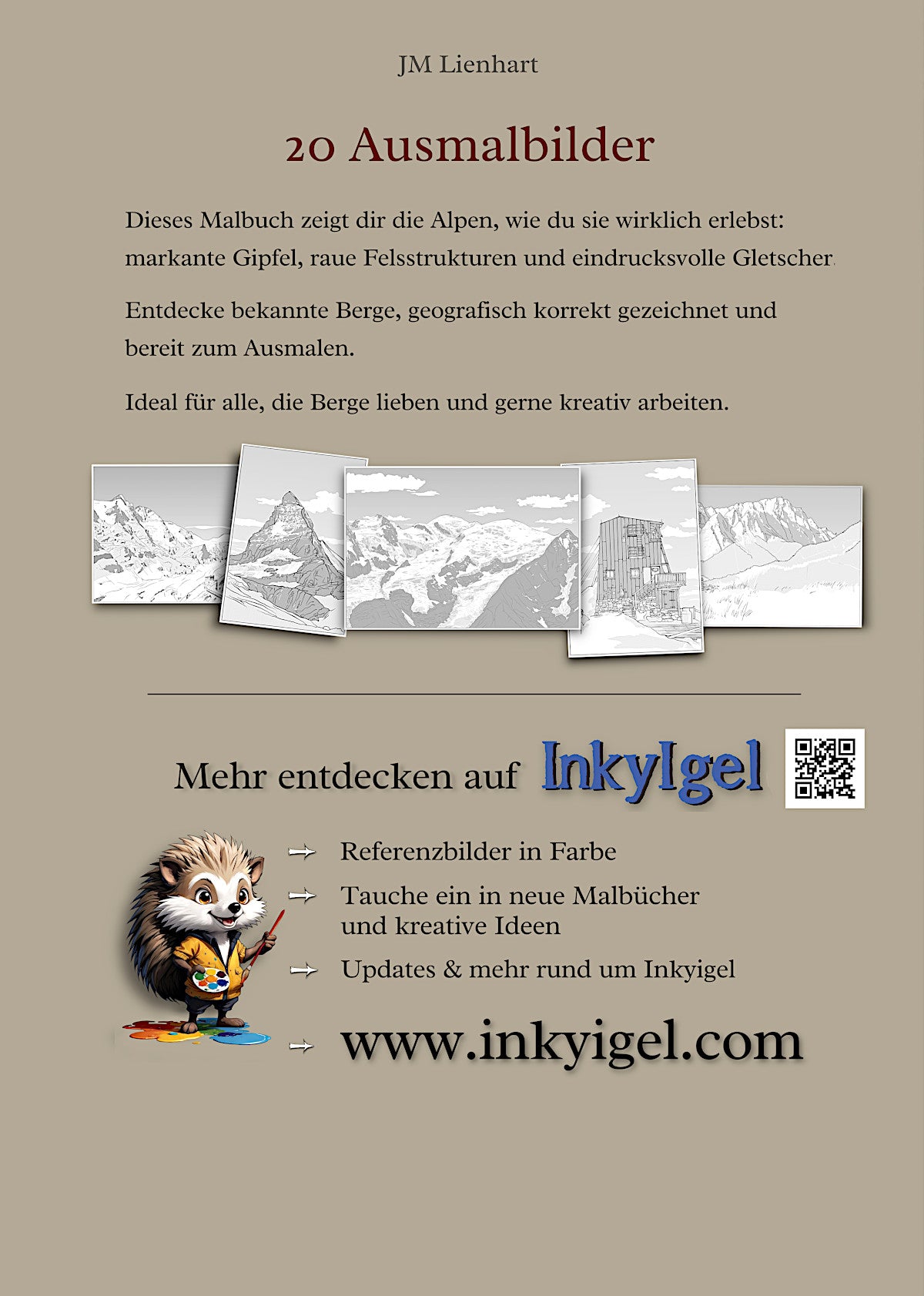 Malbuch Alpen